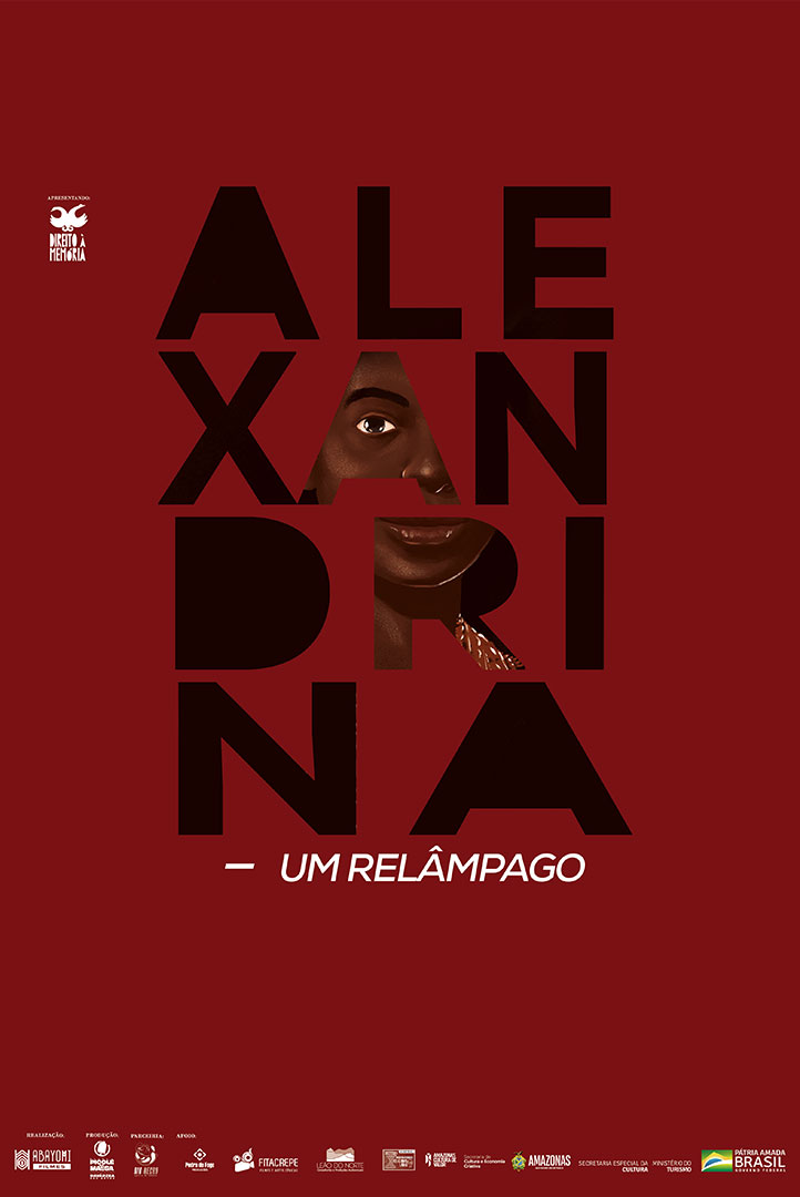 imagem do cartaz do filme Alexandria, um relâmpago