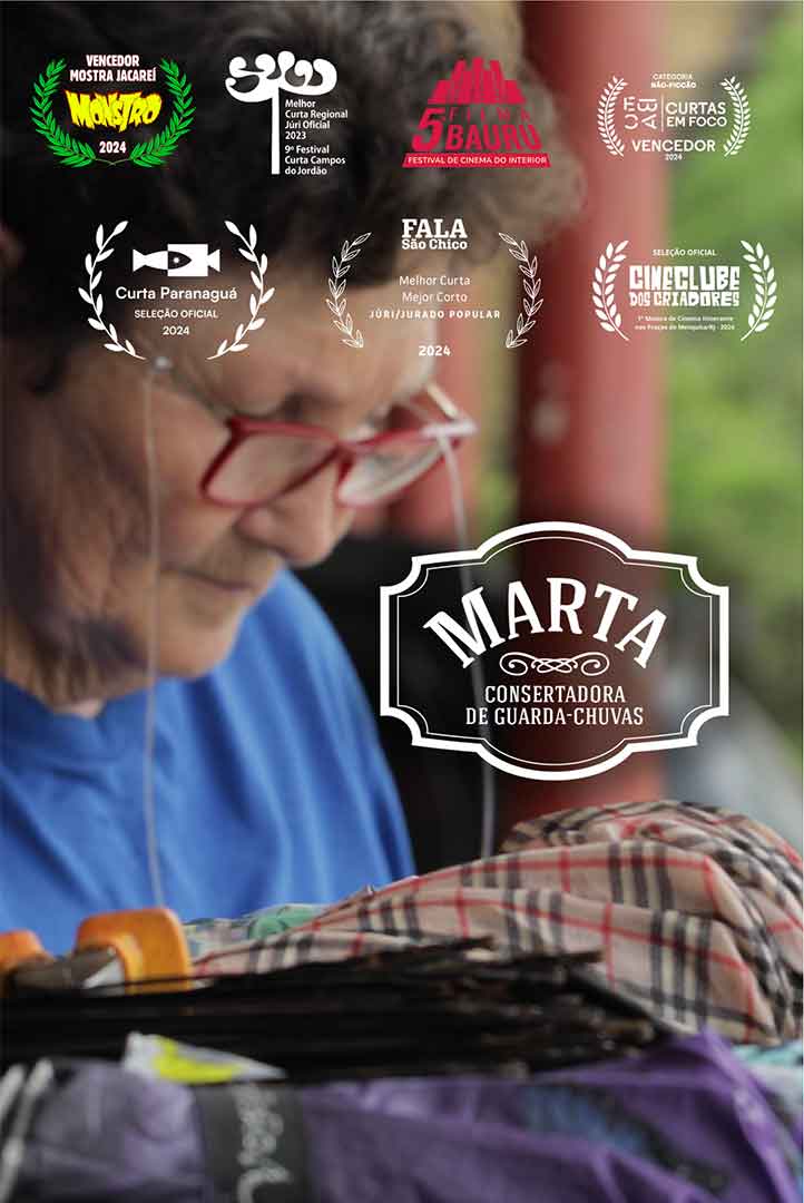 imagem do cartaz do filme Marta, consertadora de guarda-chuvas