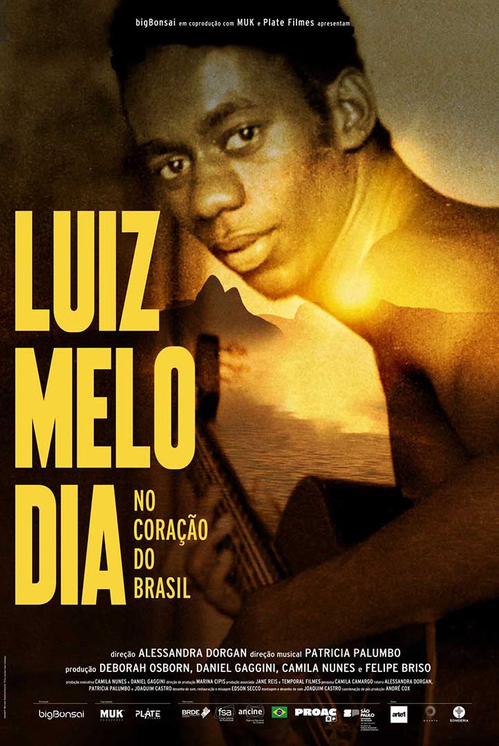 imagem do cartaz do filme Luiz Melodia, no coração do brasil