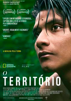 imagem do cartaz do filme O Território